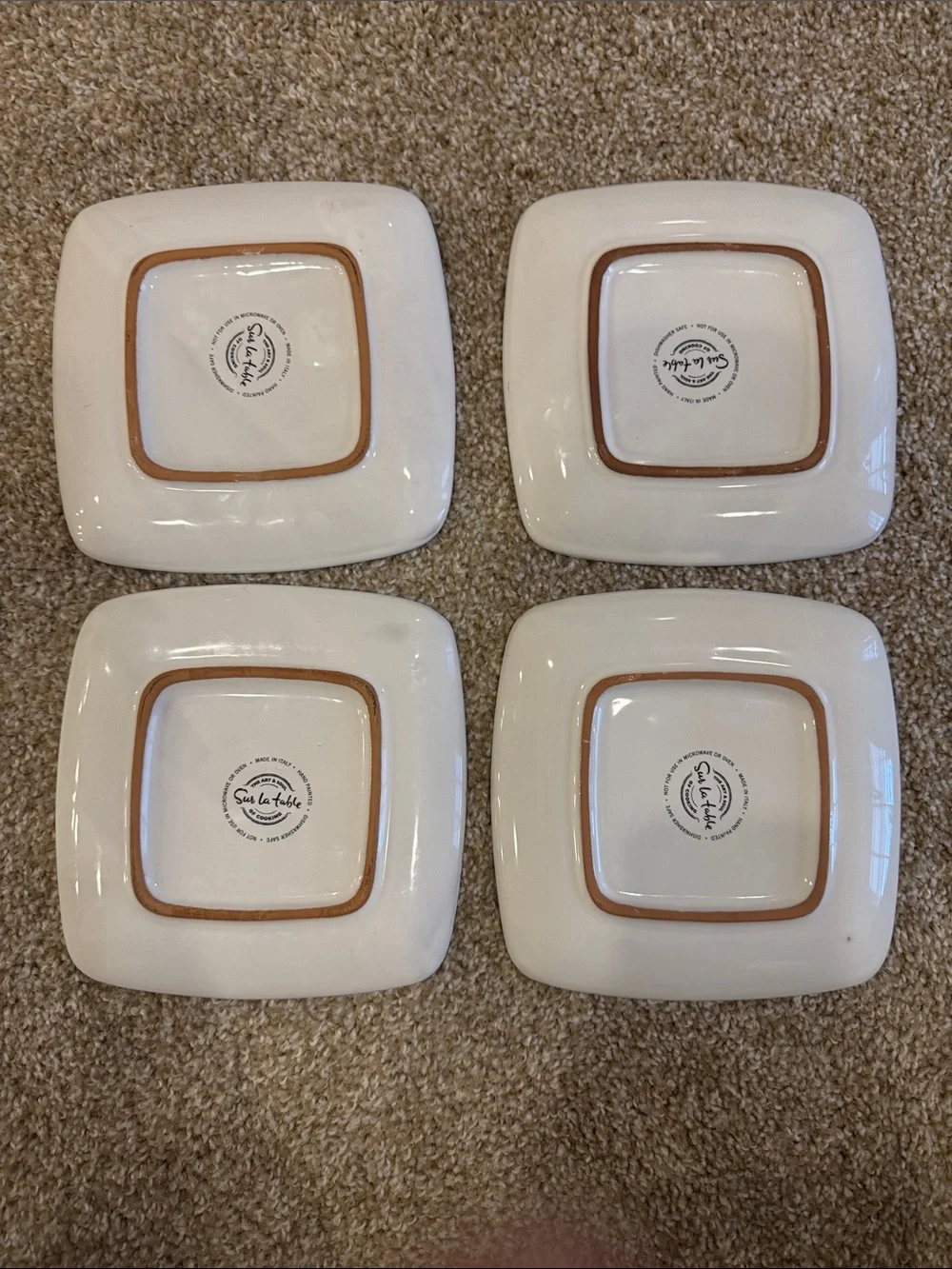 Sur La Table Dessert Plate Set